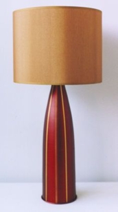 Large Stripe Table Lamp By Babette Holland Lamps