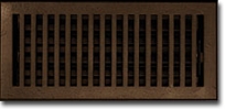 Floor Registers: Bronze Contemporary Floor Register