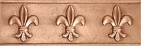 Accent Borders: Fleur-de-lis Border