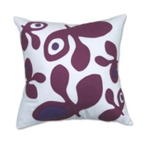 Flannel/Felt Pods Pillow (Plum) By Balanced Design