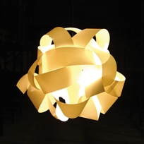 Leonardo Pendant Light, Natural Wood - Santa & Cole at ContemporaryLightingDecor.com