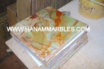 GREEN ONYX TILES