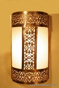 Moorish lighting: Moorish wall sconce