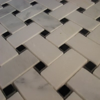 Statuary White Basket Weave