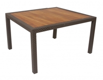 Alpine Dining Table w/Teak Insert
