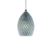 Studio Bel Vetro Two Tone Carved Small Pendants
