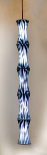 Studio Bel Vetro Stacked Spindles Pendant or Floor Lamp