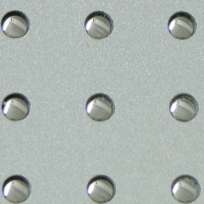 SILVER 514 SILVER Silver with Small Mirror Circles - Neboard Decorative Sheets
