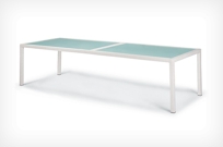 Barcelona Dining table (110 x 300 cm) chalk