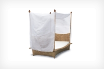 Daydream Bed XXL incl. canopy   natural