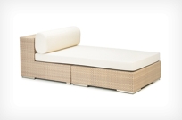 Lounge Centre module XXL + Coffee table  bleach