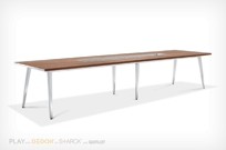 PLAY with DEDON Dining table incl. icecooler (100 x 400 cm) Play
