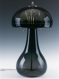Grey Mushroom Bubble Lamp w/incalmo band
