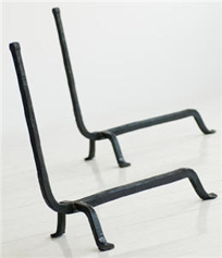 Ferro & Fuoco pair of andirons