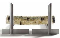 Two-piece andiron