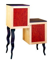 Box on Box Ripple Cabinet