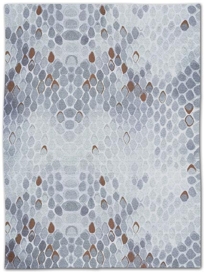 SNAKE SKIN blue
