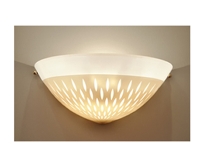 Studio Bel Vetro Carved Two Tone Demi Wall Sconce