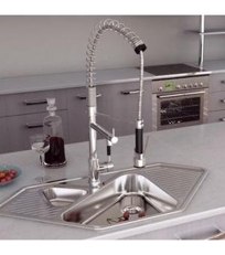 Single Lever Pull Out Chrome Faucet 0324