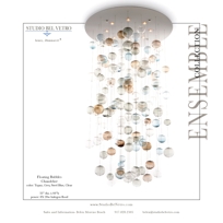 Studio Bel Vetro Floating Bubbles Chandelier