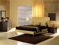 Trendy Upholstered Bedroom Suite