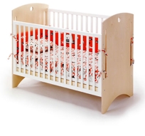 Bebe 2 Crib - Natural Ply