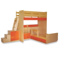 Loft Bed Orange