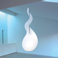 Alien Pendant Lamp, Silver Cable, Next