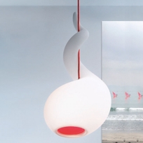 Alien Pendant Light, Red Cable, Next
