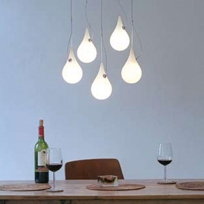 Drop 2 Liquid Light 5-Lt Pendant, Next