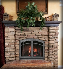 The Pioneer Woodburning Fireplace