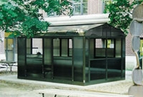 Air-Flo Smoking Shelters by Duo-Gard.
