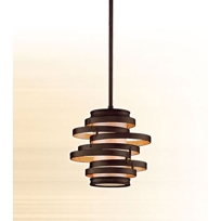 Vertigo Bronze One-Light Mini Pendant