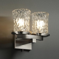 Veneto Luce Dakota Two-Light Curved-Bar Sconce