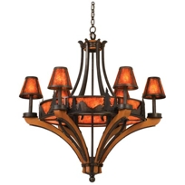 Aspen Six-Light Treescape Chandelier