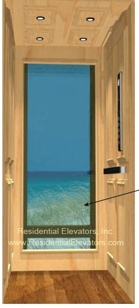 Glass Observation Panel