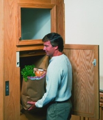 The Cable-WaiterTM Residential Dumbwaiters