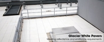 Glacier White Paver