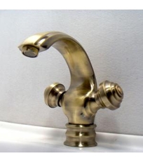Two Handle Antique Brass Bathroom Faucet 5571B
