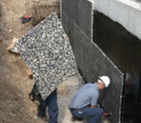 ShockWave 1" & 2" Drainage Board  Vertical & Horizontal