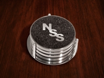 Corporate and Monogram Luxe Coasters