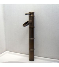 Antique Brass Bamboo Bathroom Faucet 5314F
