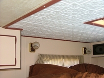 Fleur-de-lis Reproduction Ceiling Tile