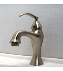 Satin Brushed Nickel Bathroom Basin Faucet 5653E