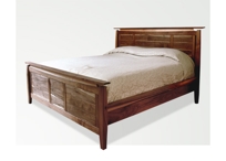 Slat Panel Bed