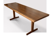 Drop Leaf Trestle Table