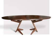 Winged Elliptical Table