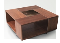 Pinwheel Table & Shelves