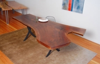 walnut dining table