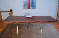 claro walnut table